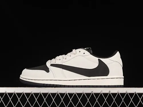 All Categories Air Jordan Jordan Series Basketball Shoes Air Jordan 1 Low Travis Scott x Air Jordan 1 Low OG AJ1 Joe 1 Reversed Overhook Joint Style Casual Sports Basketball Shoes DM7866-866